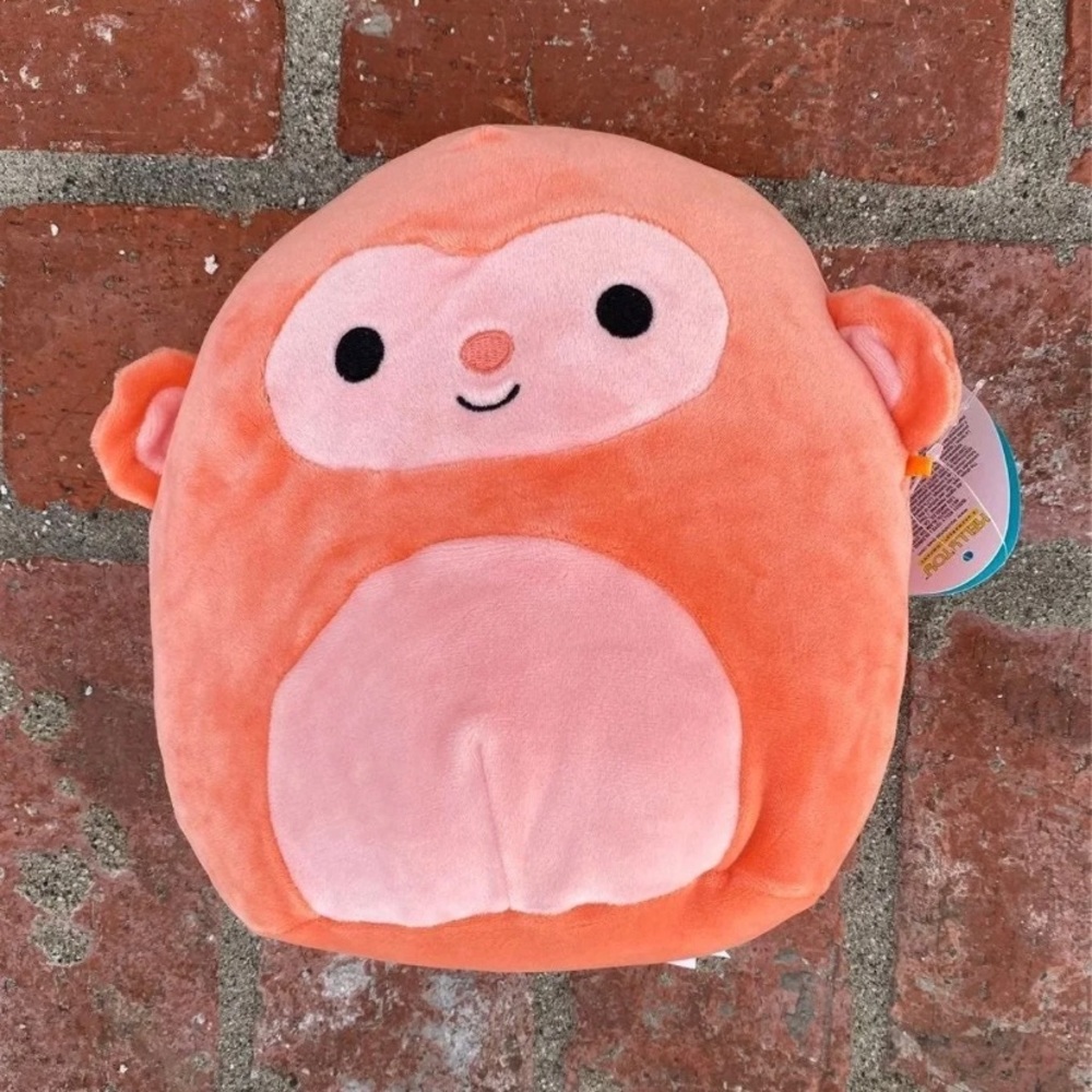 NWT: Squishmallow Elton the Monkey 8”